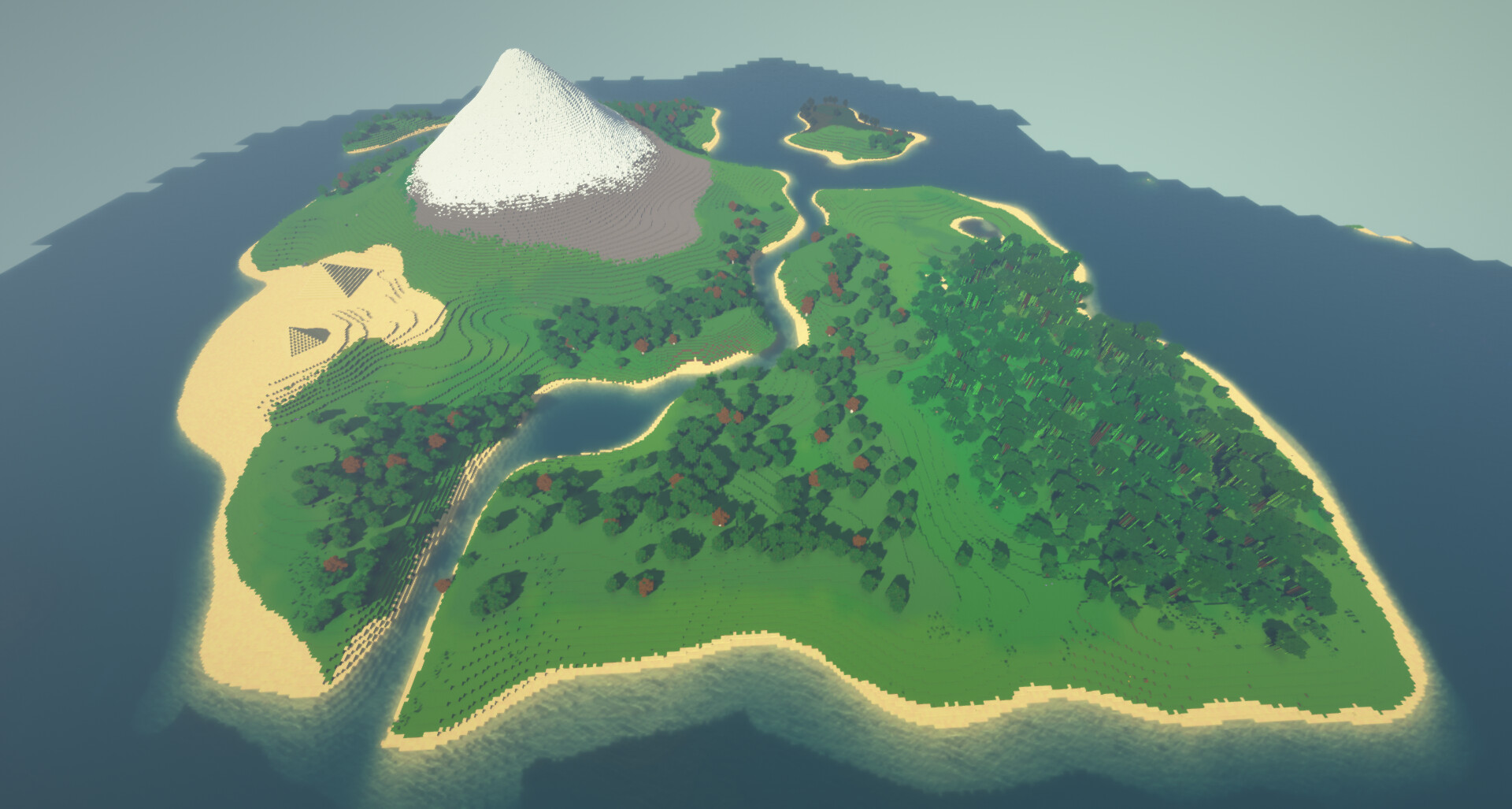 An Island Minecraft Map