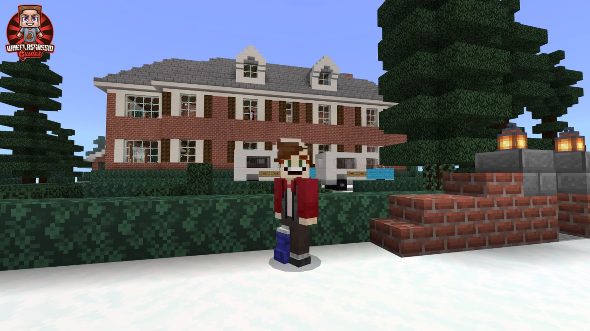 The McCallister house from Home Alone!! Minecraft Map