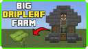 How To Build A Big DripLeaf Farm In Minecraft Bedrock Edition 1.17 Minecraft Map & Project