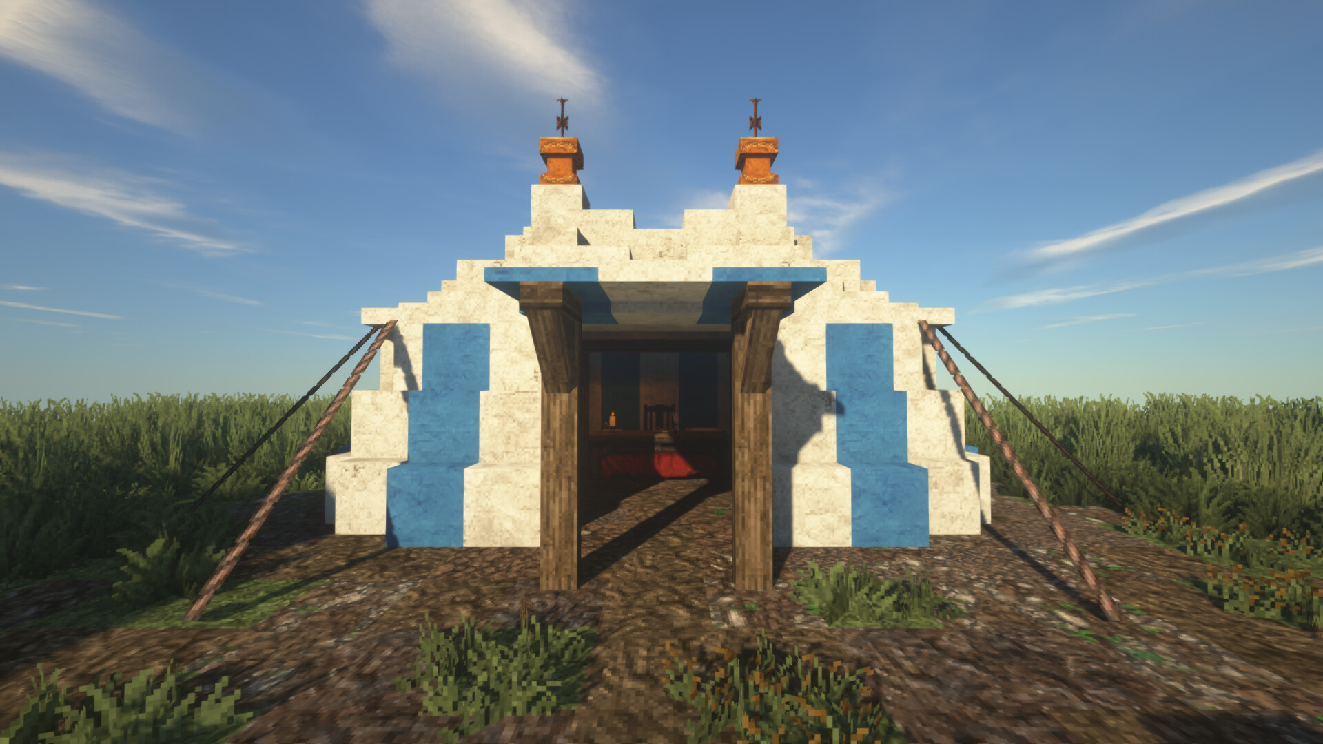 Medieval Tents Minecraft Map