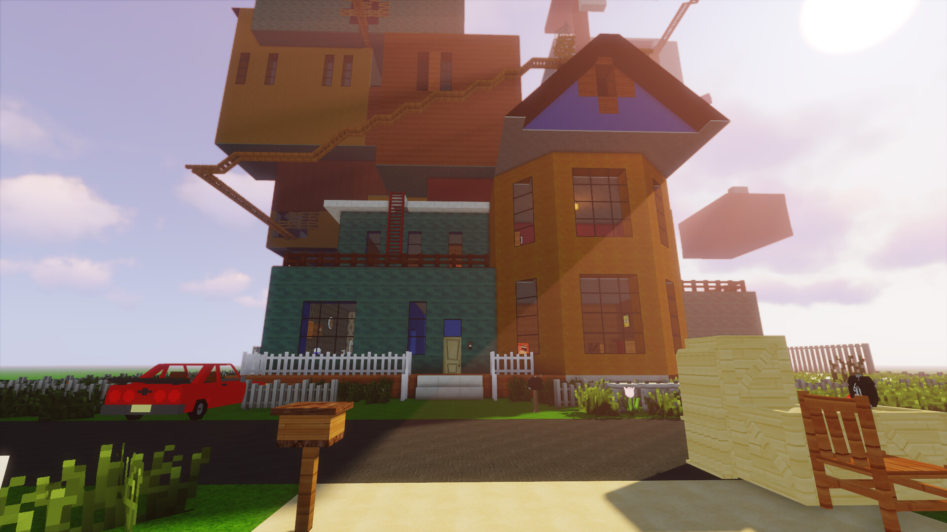 Hello Neighbor Alpha 3 (1.7.10) - With Mods Minecraft Map