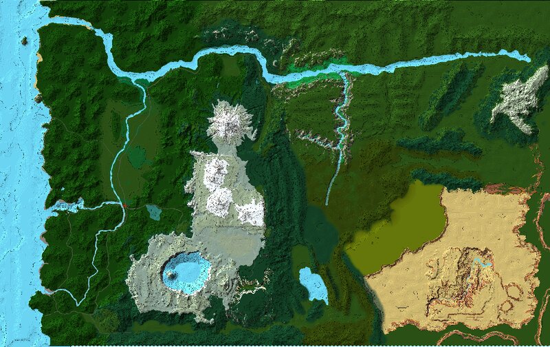 1.17 The State of Oregon (Java+Bedrock) Minecraft Map