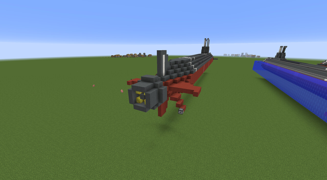 Swordfish Class Nuclear Fast Attack Submarine Minecraft Map