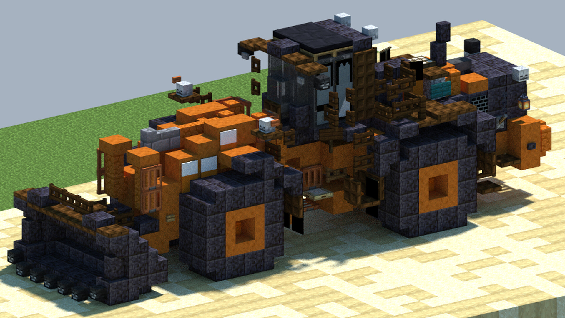 Hitachi ZW550-6, Wheel loader [With Download] Minecraft Map