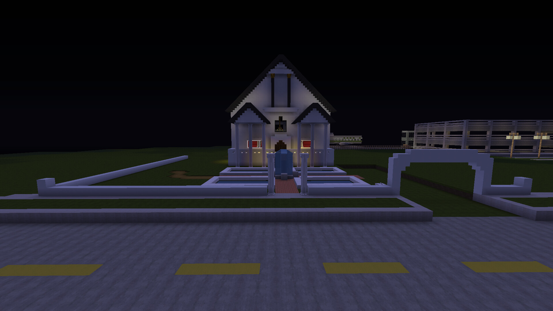 Scarface style mansion Minecraft Map