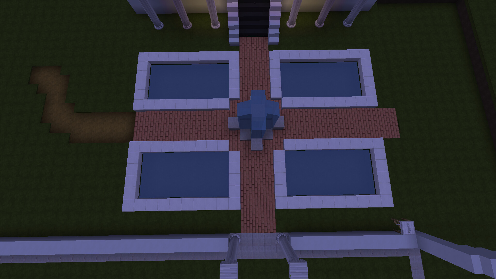 Scarface style mansion Minecraft Map