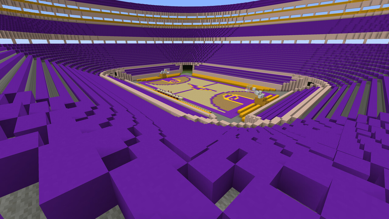 Basketball Arena Minecraft Map
