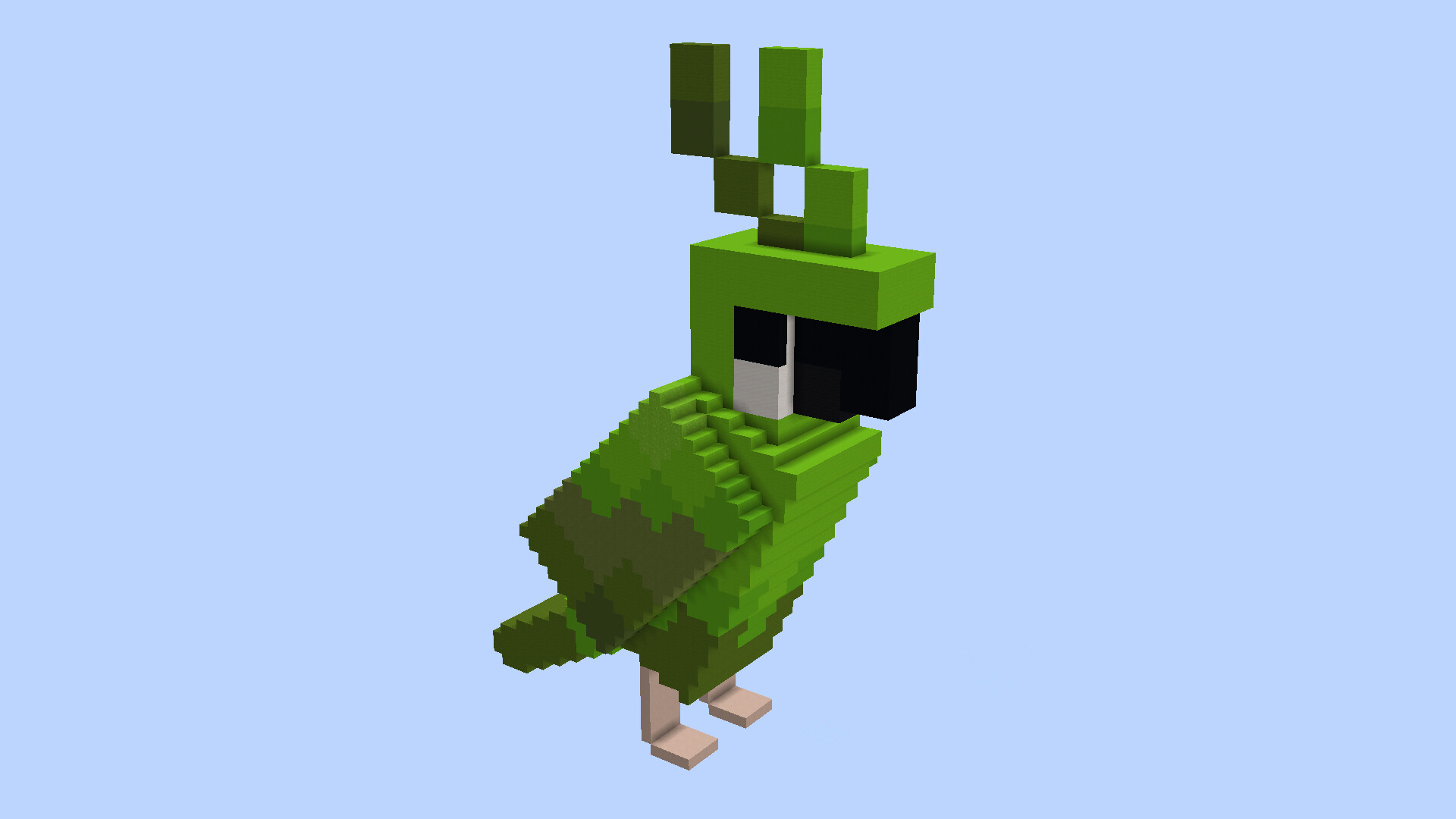 Parrot Mob Statues Minecraft Map