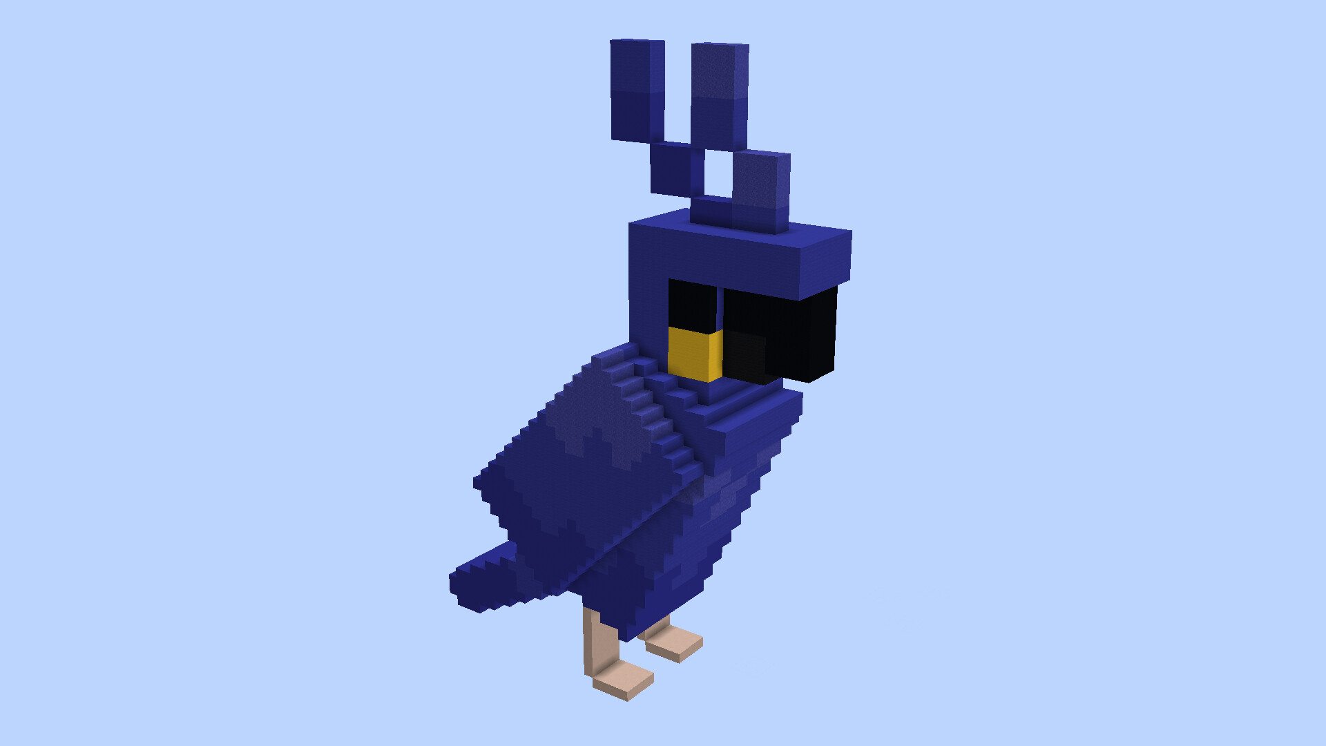 Parrot Mob Statues Minecraft Map