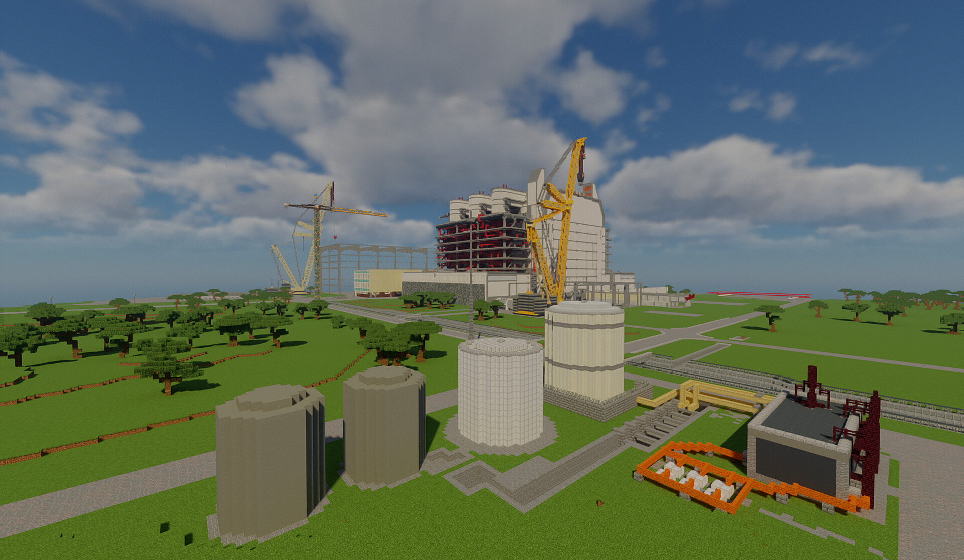 Italian nuclear power plant Latina (centrale nucleare di latina