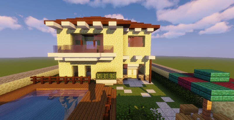 Mexican House Minecraft Map   14131918 L 