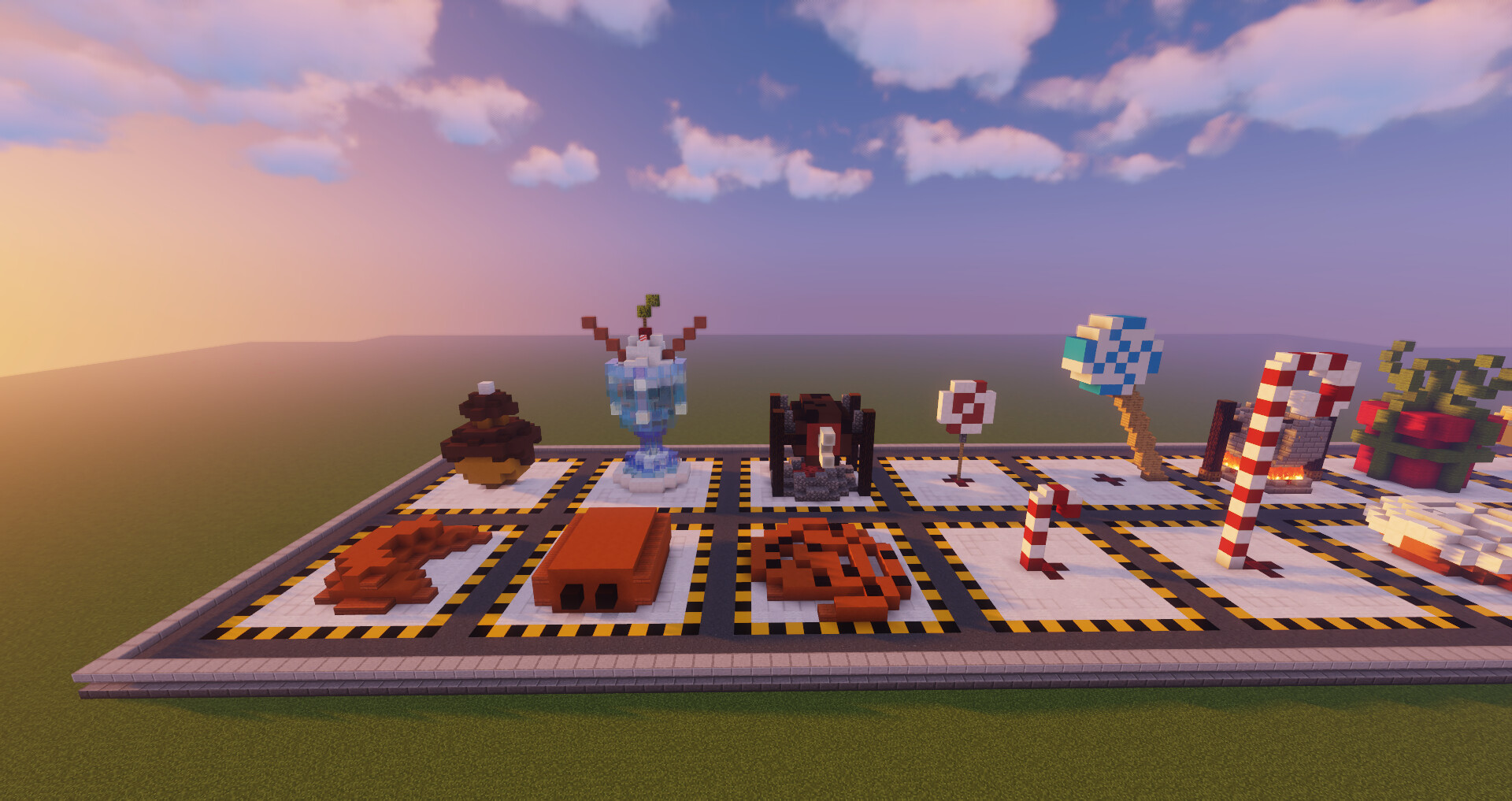 Bundle de 20 builds Divers Minecraft Map