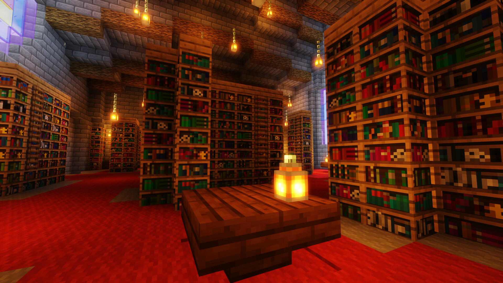 (WORLD DOWNLOAD!!!) The Great Library, a fully hand built 9 hour ...
