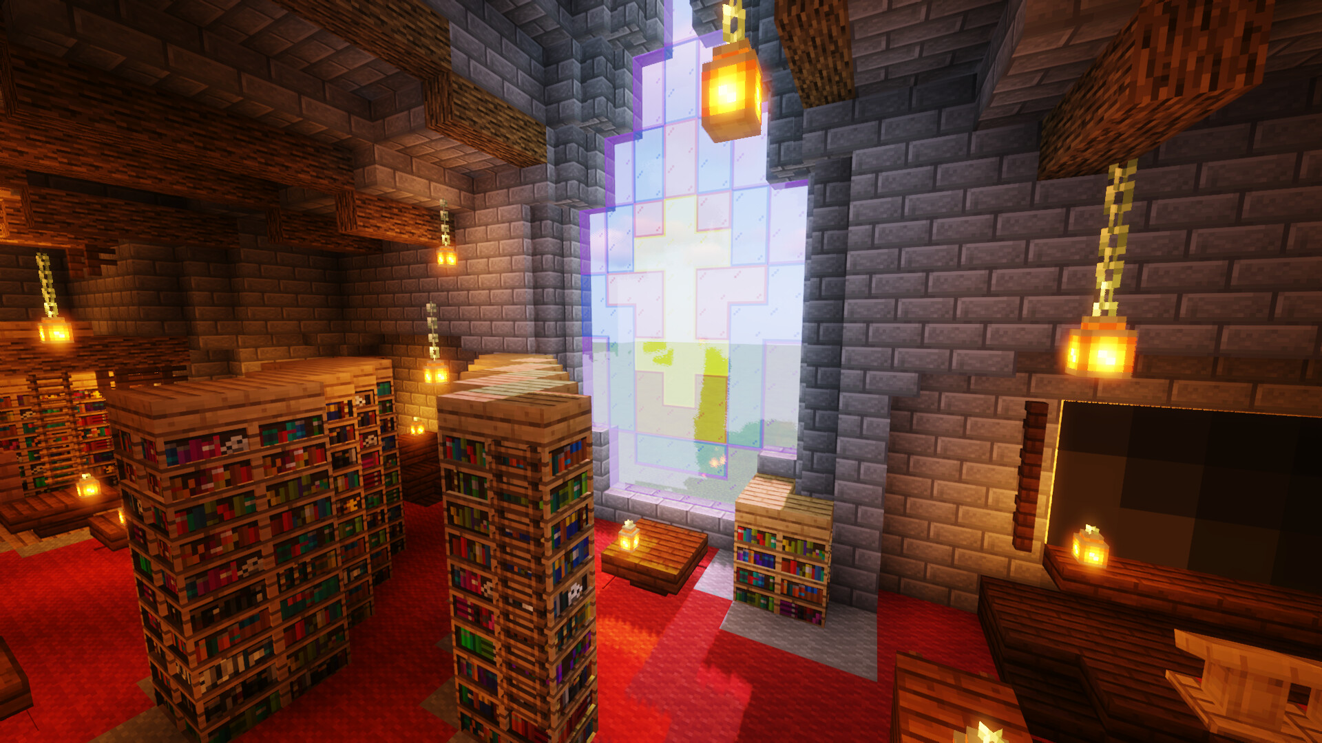 (WORLD DOWNLOAD!!!) The Great Library, a fully hand built 9 hour ...