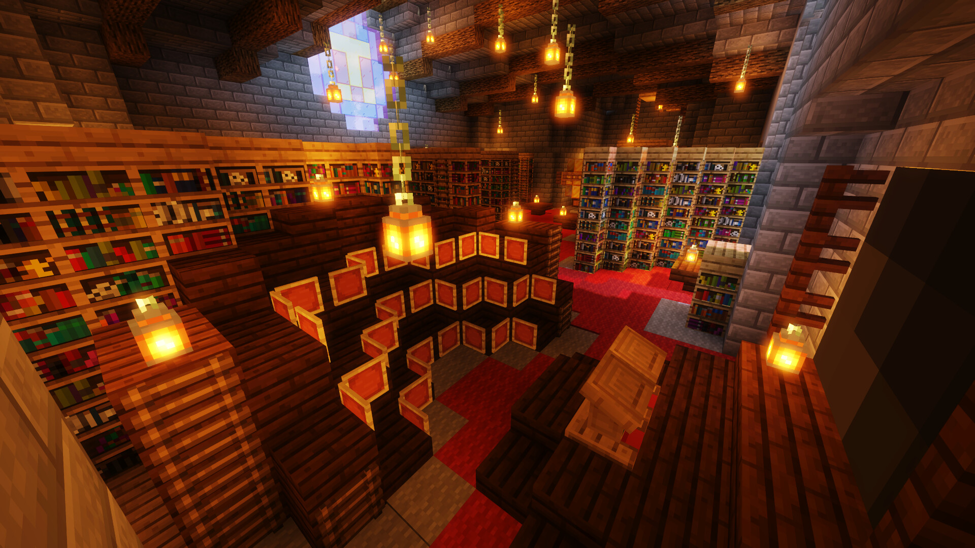 (WORLD DOWNLOAD!!!) The Great Library, a fully hand built 9 hour ...
