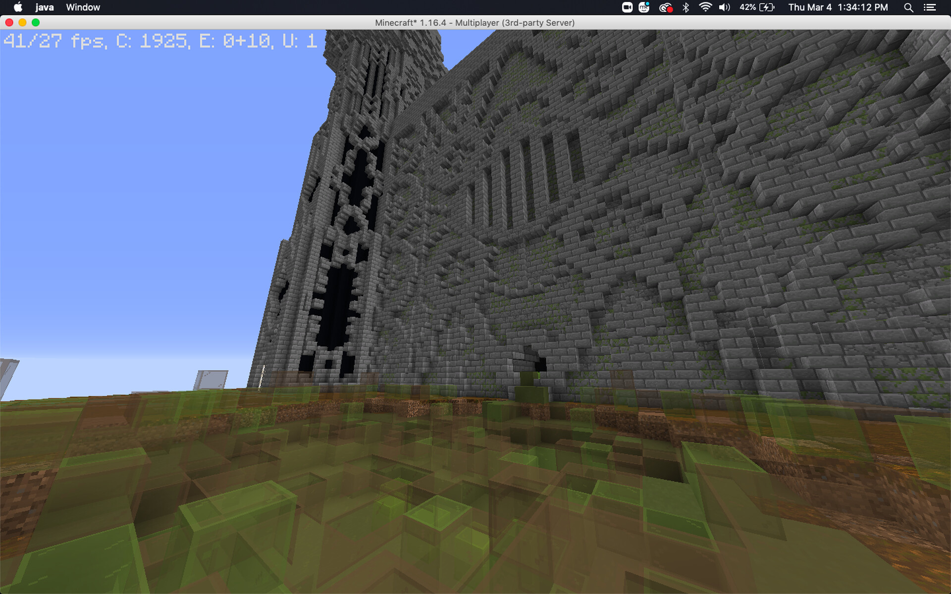 Castle Walls Minecraft Map