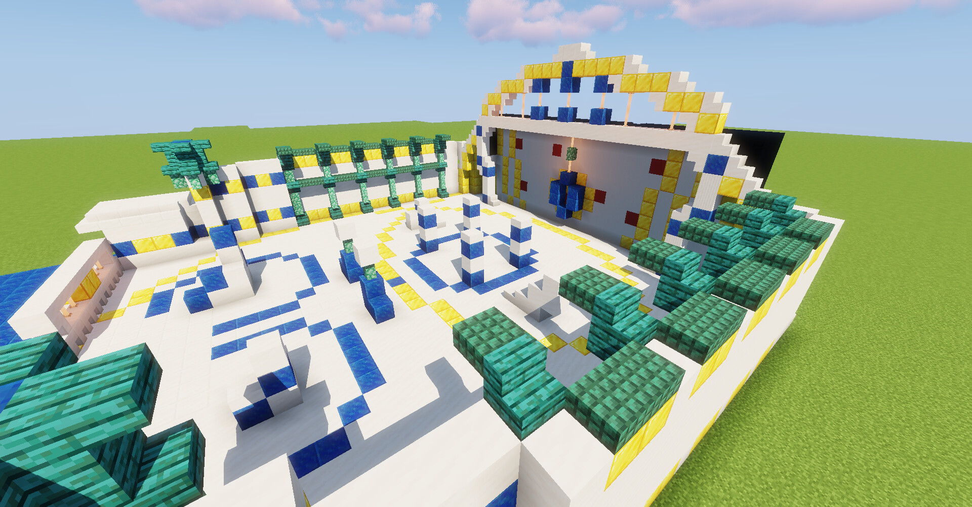 Shooting game Minecraft Map