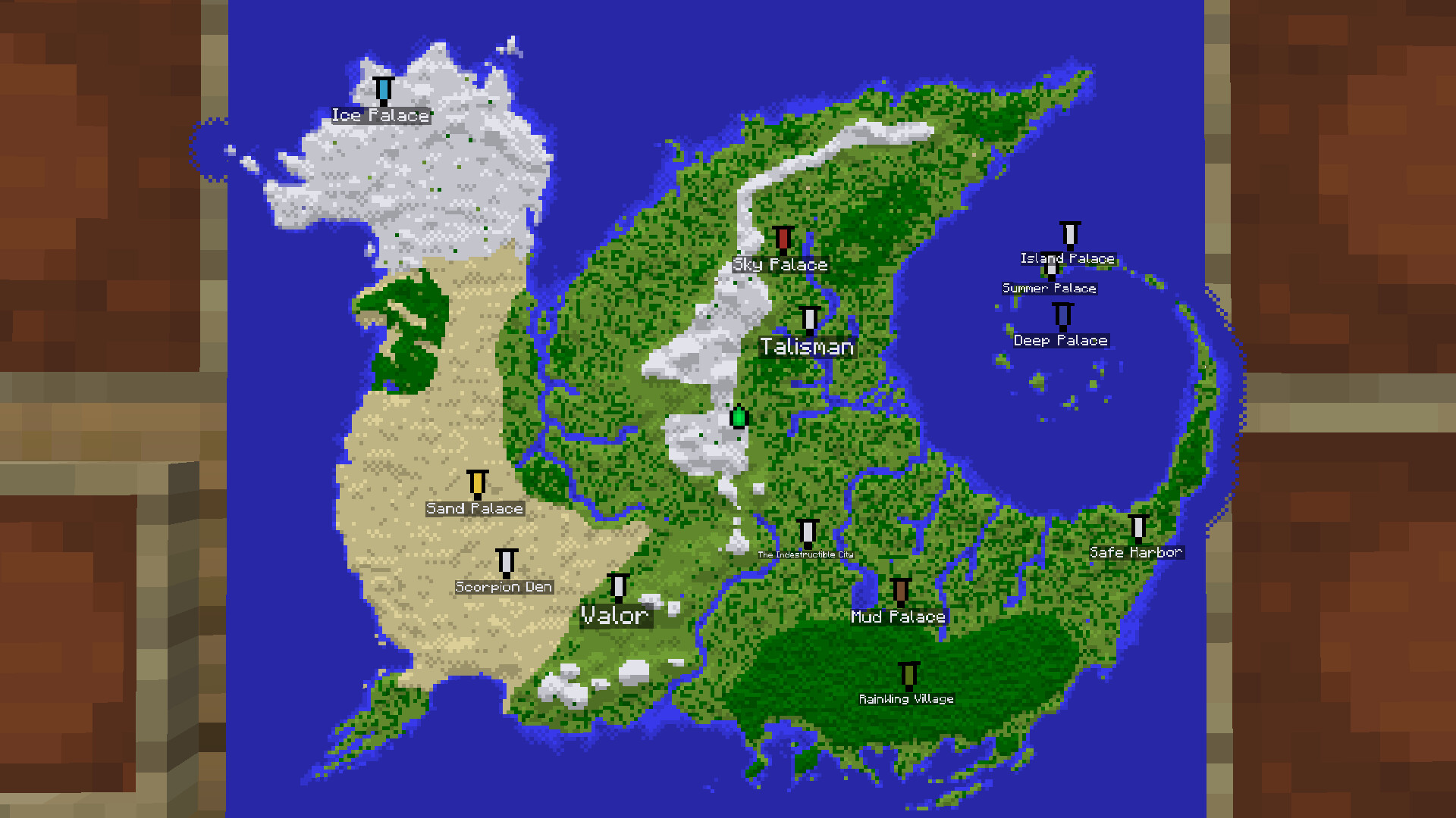 Wings Of Fire Minecraft Map