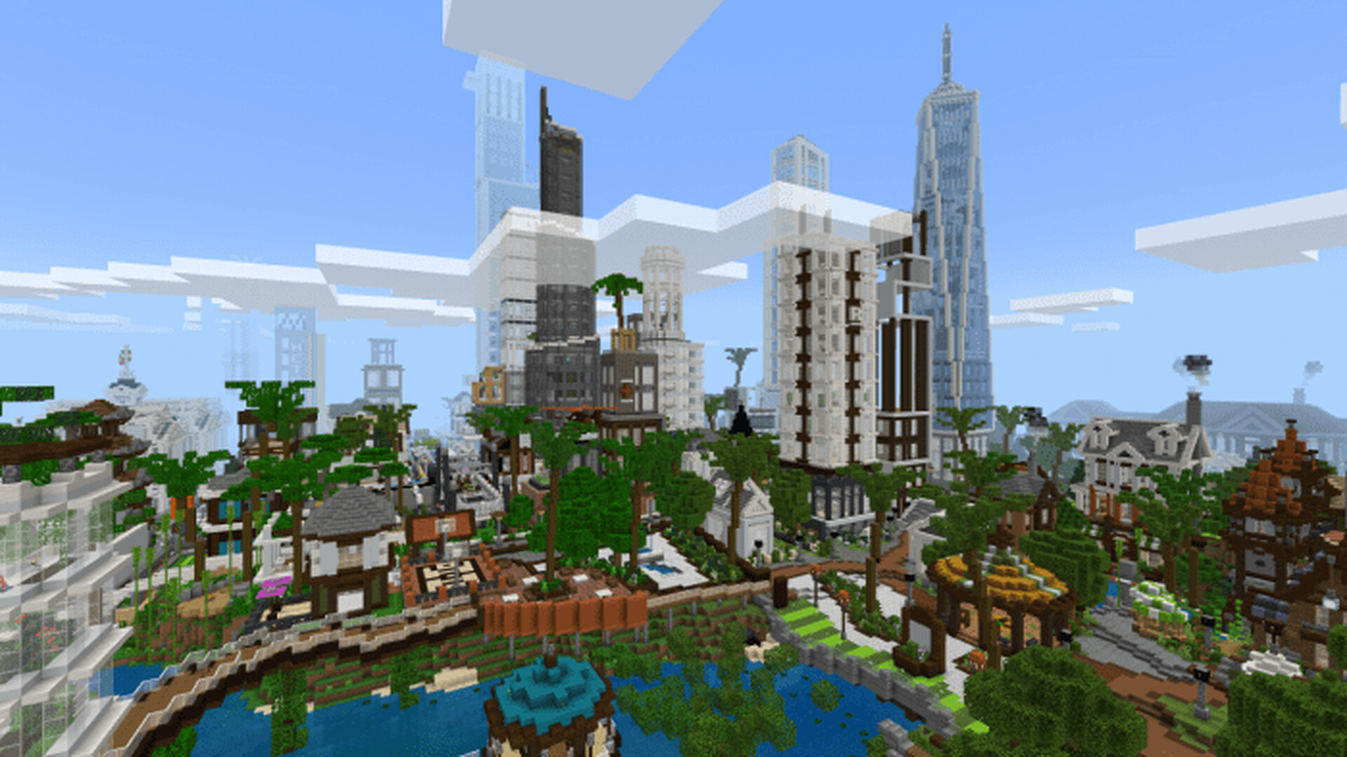Future city Minecraft Map
