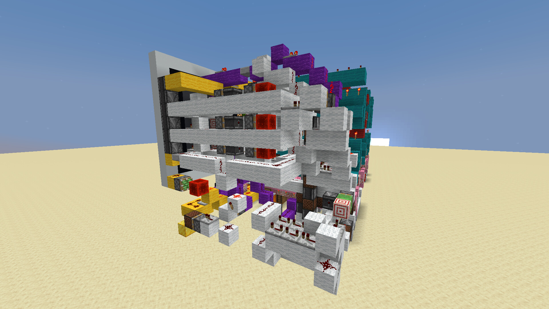 Redstone Clock v4 4 in 1 Timer, Stopwatch, Clock with GameTime Sync