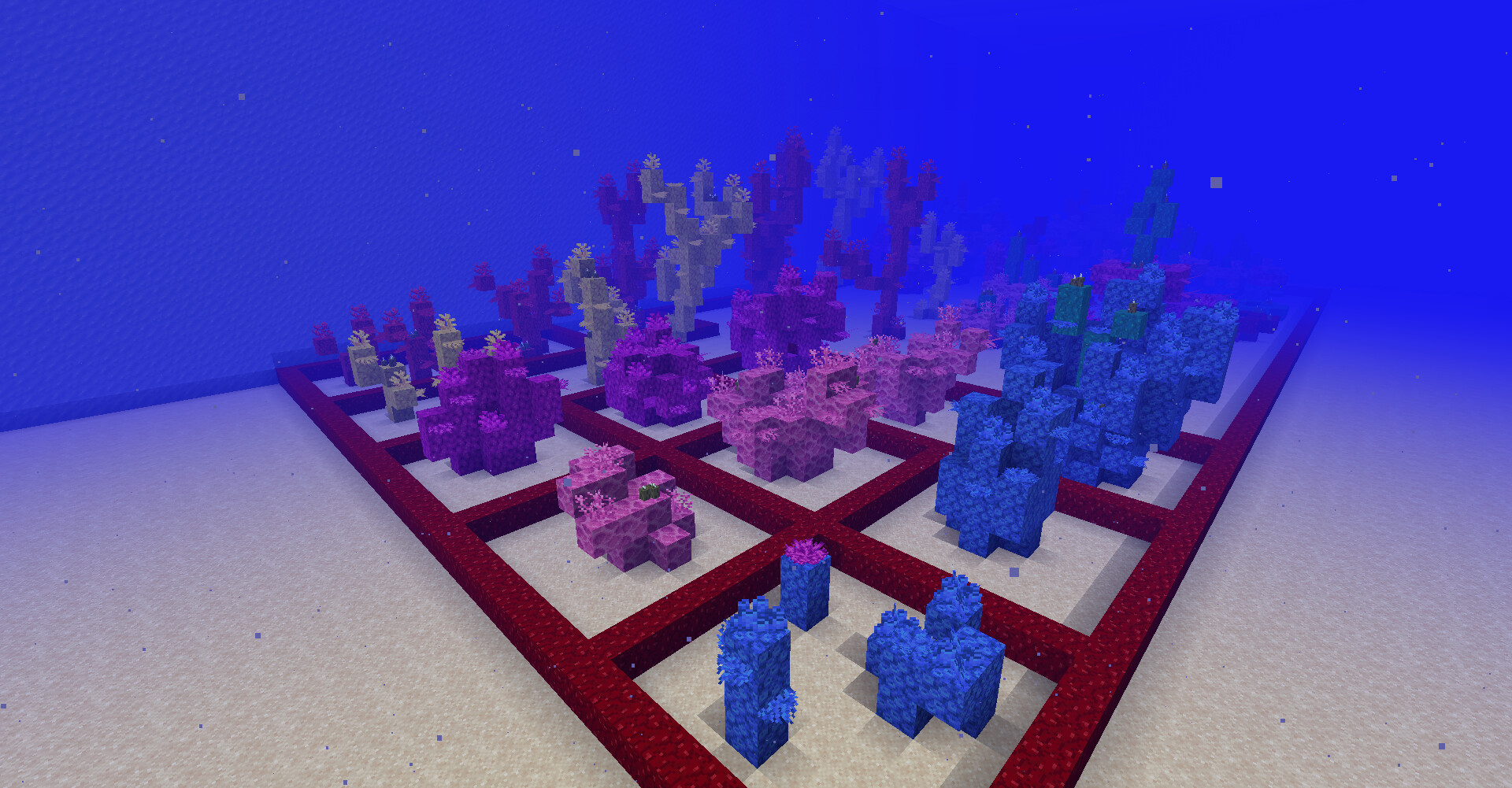 41 Coral schematics set Minecraft Map