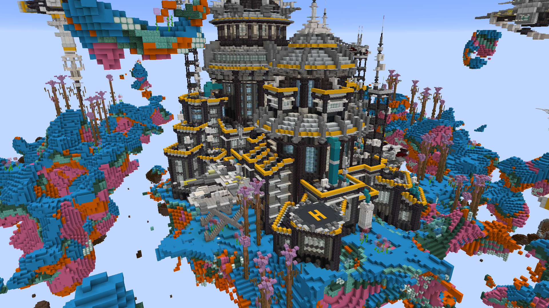 Scientific Research Laboratory Omega Minecraft Map