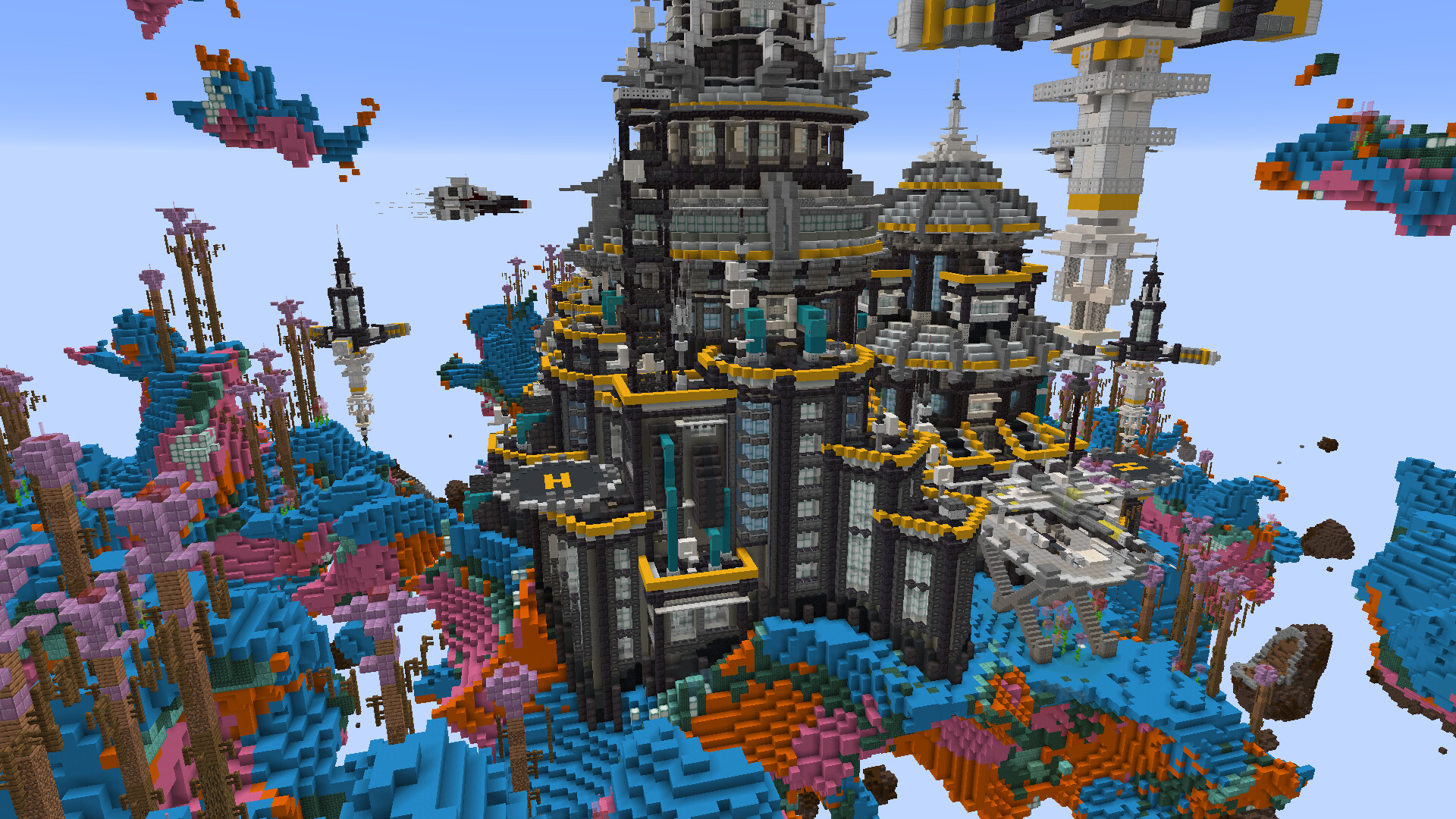 Scientific Research Laboratory Omega Minecraft Map