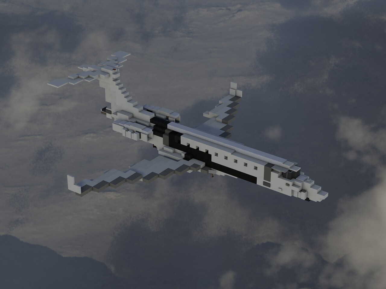 Private jet rework // Minecraft Map