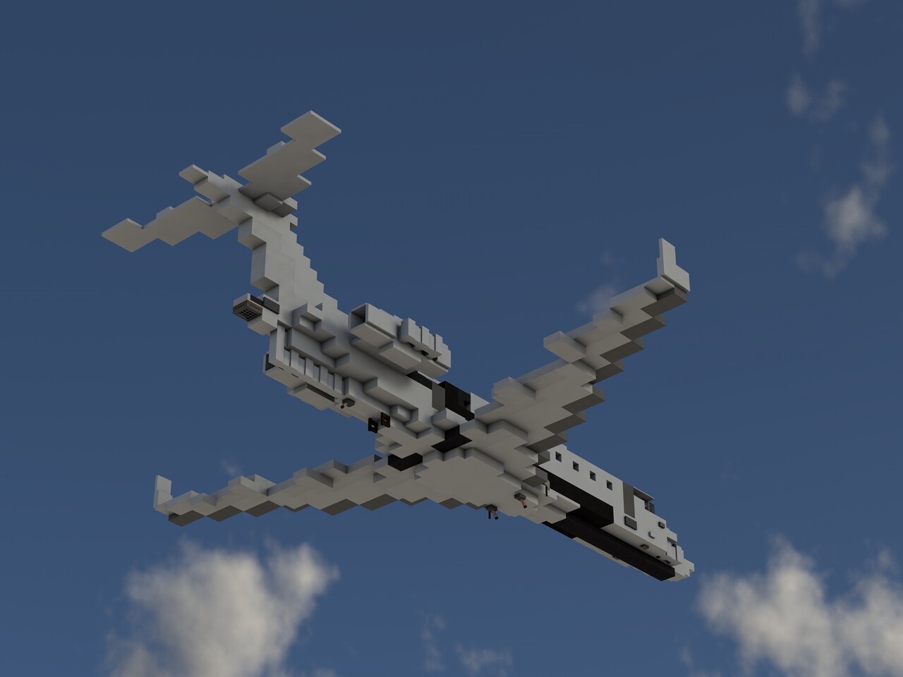 Private jet rework // Minecraft Map