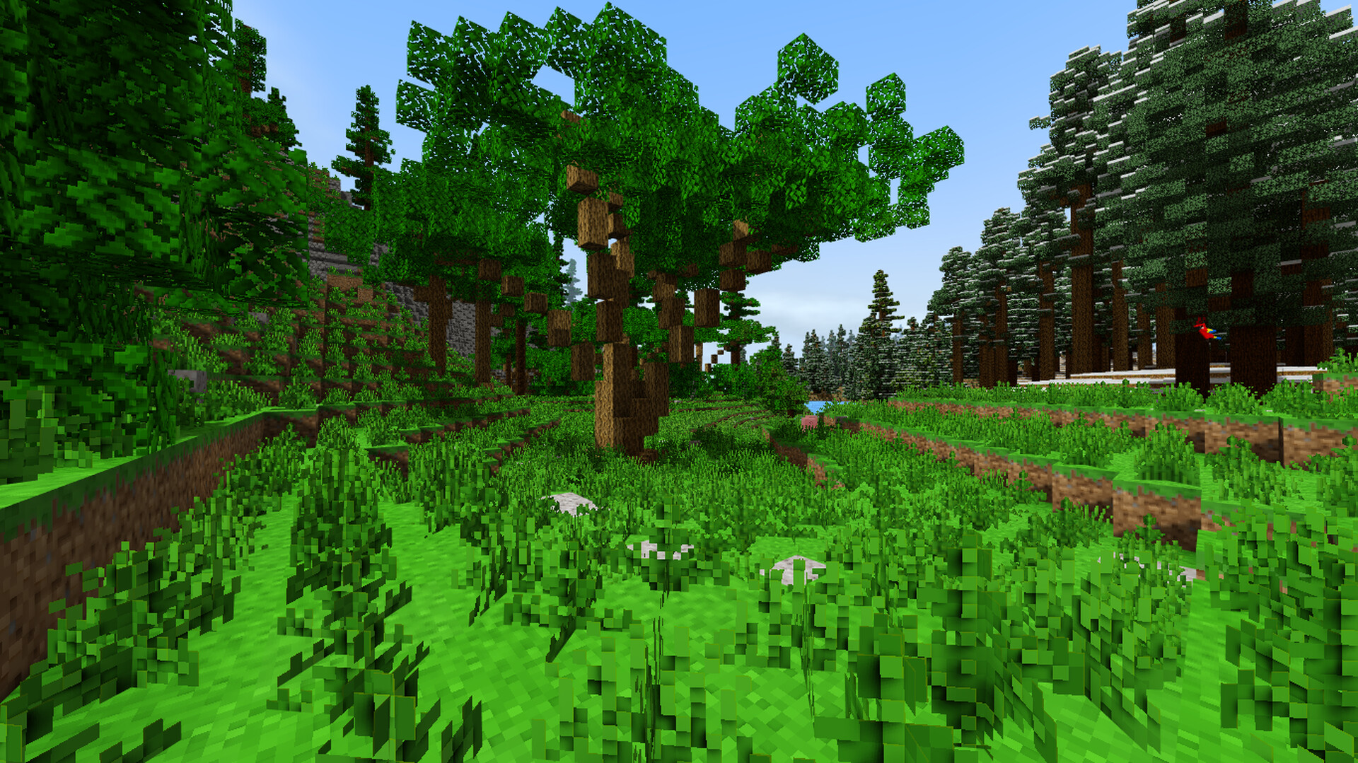 Fantasy Minecraft Map (WORLD PAINTER) 4000x4000 Minecraft Map