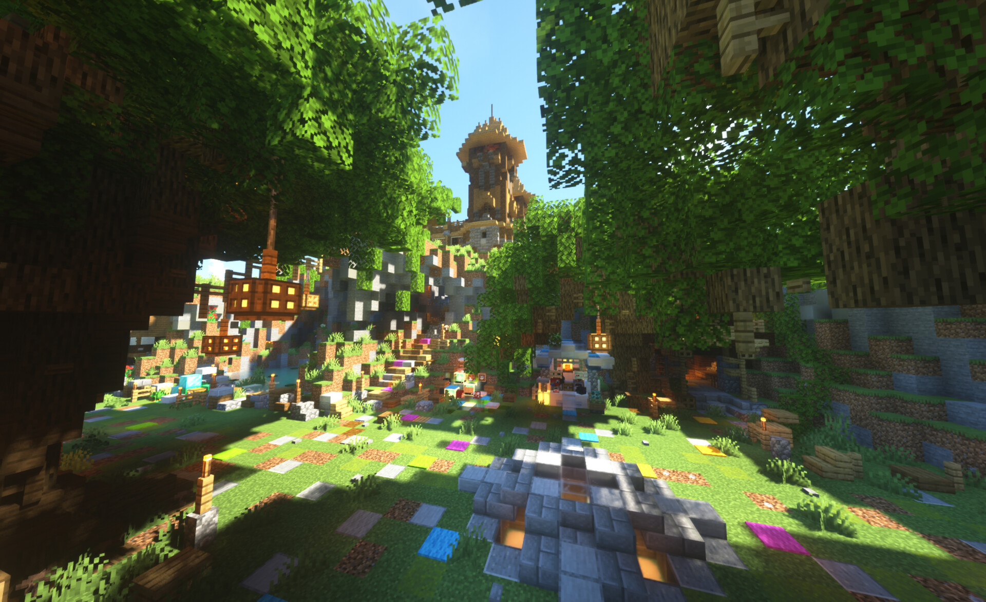Wildcraft's Spawn (SEUS' Shaders Version) Minecraft Map