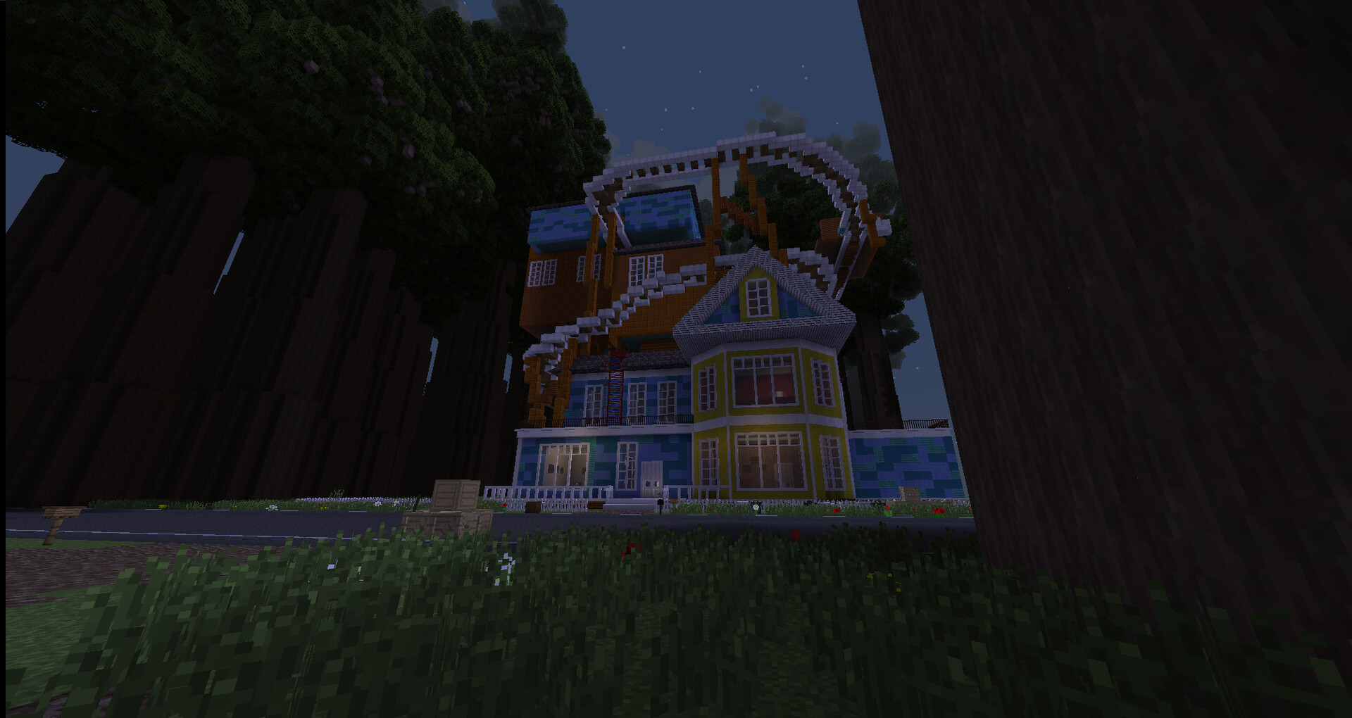 [1.7.10] Hello Neighbor Alpha 3 and Alpha 2 Minecraft Map