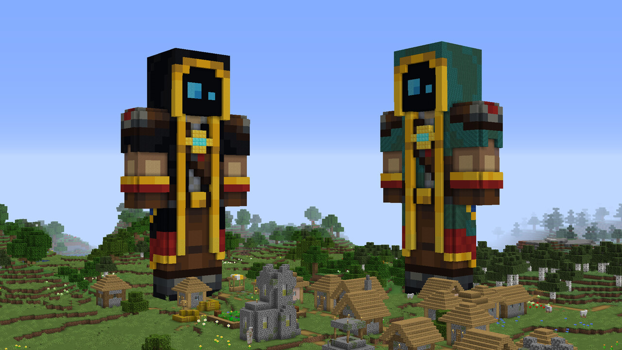 McMeddon Player Statues Minecraft Map