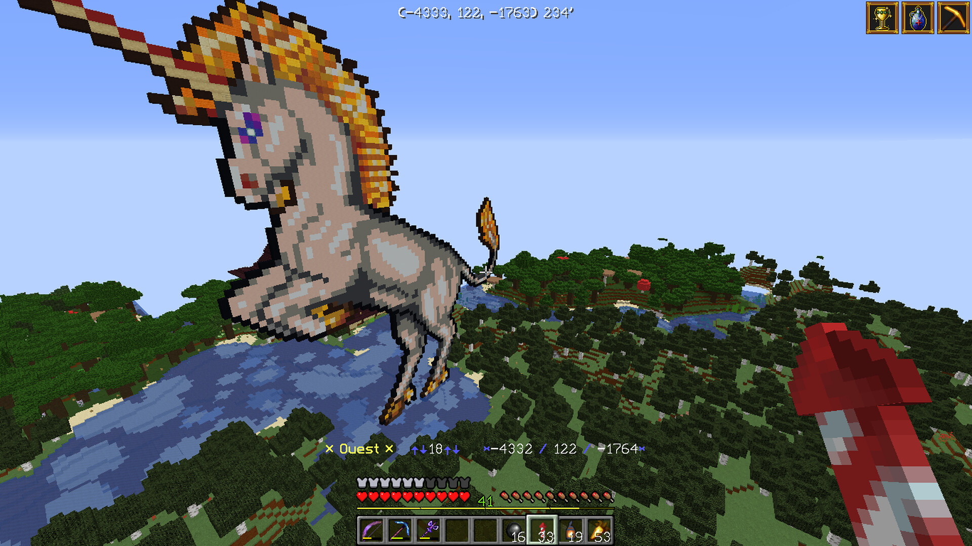 Unicorn (Heroes of Might and Magic II) Minecraft Map