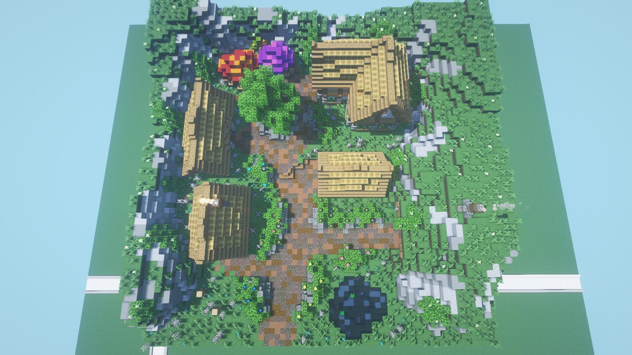 The White Downs Minecraft Map