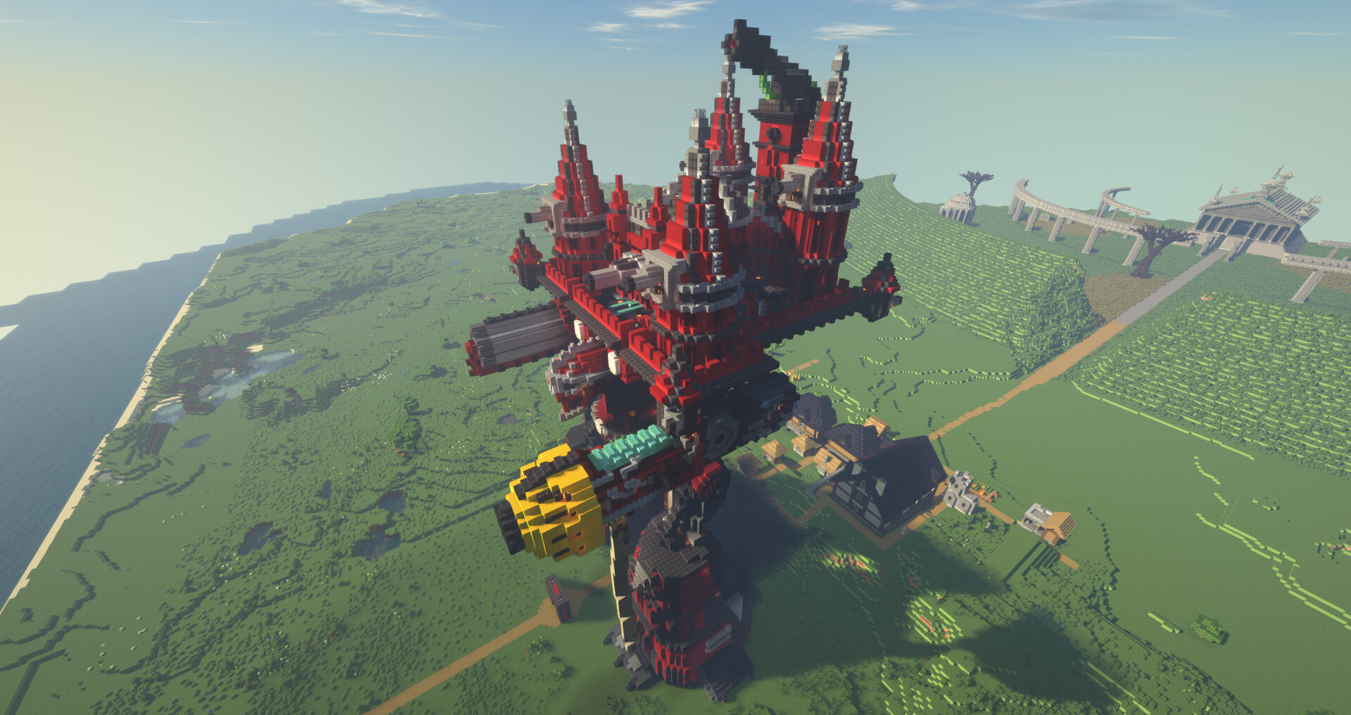 Warhammer 40k Imperator Titan Minecraft Map