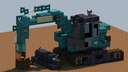 Kobelco ED160-5 blade runner, Excavator  [With Download] Minecraft Map & Project