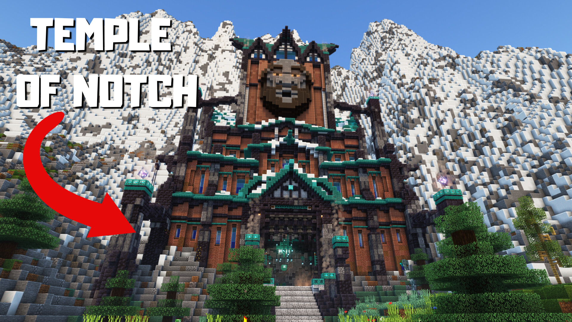 The NEW Temple of Notch Minecraft Map
