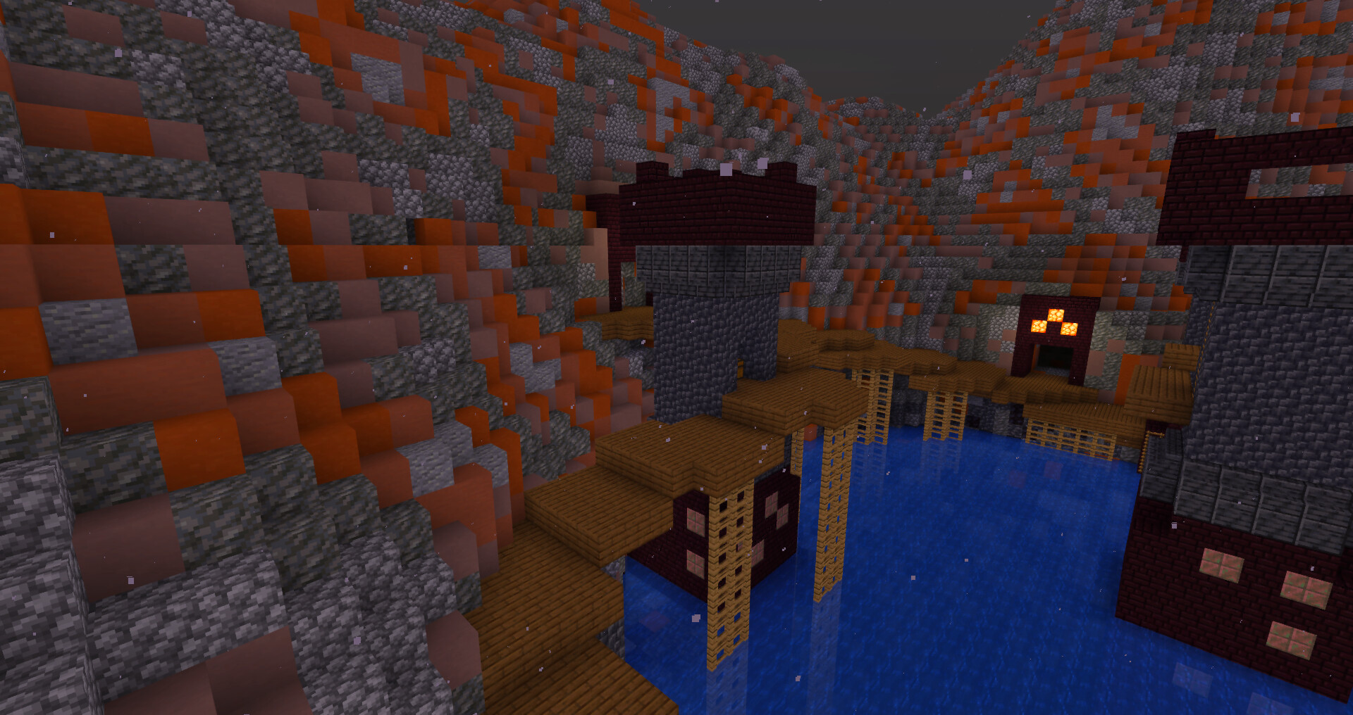 Flaming Fortress Dungeon Minecraft Map