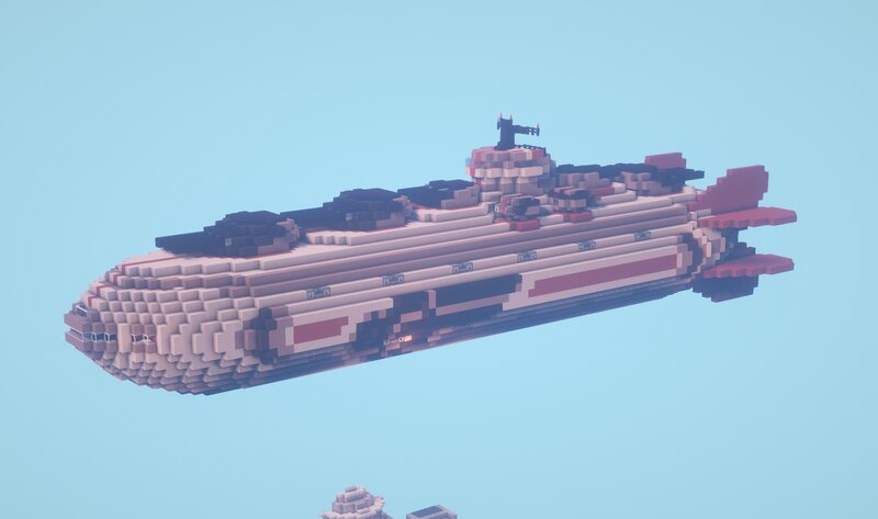 Tonantis-class Fast Battleship - Silver Empire Battleship (movecraft)