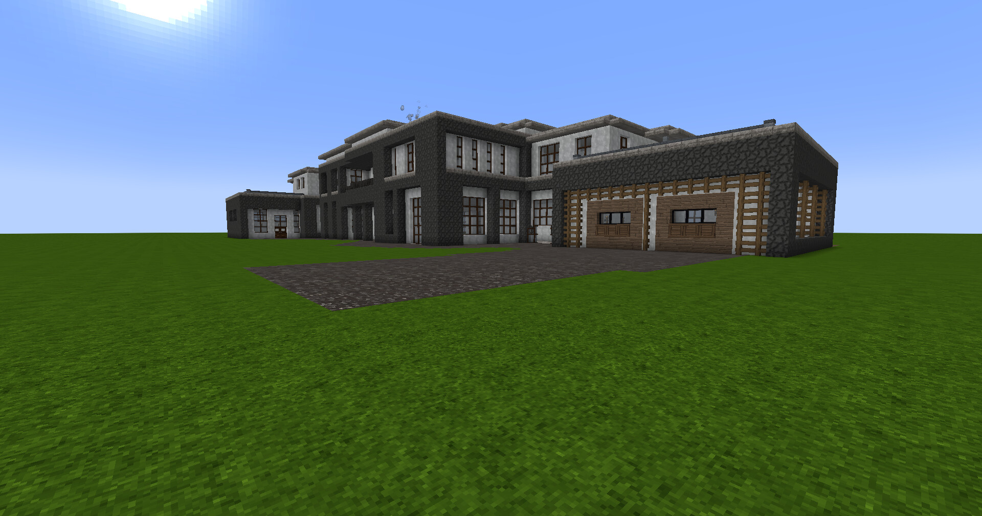 Modern Mansion Minecraft Map