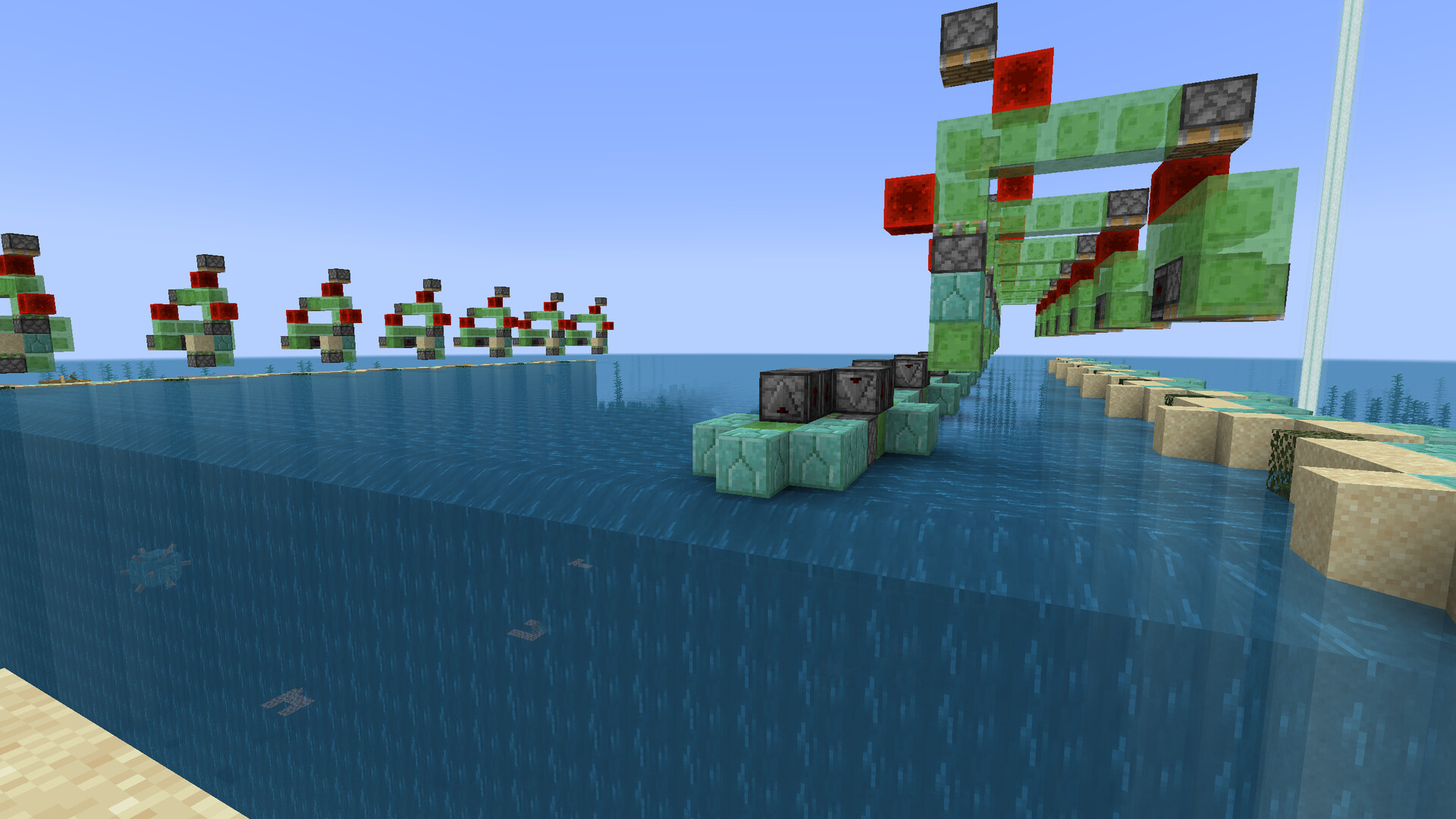 Ocean Monument Drainage Minecraft Map
