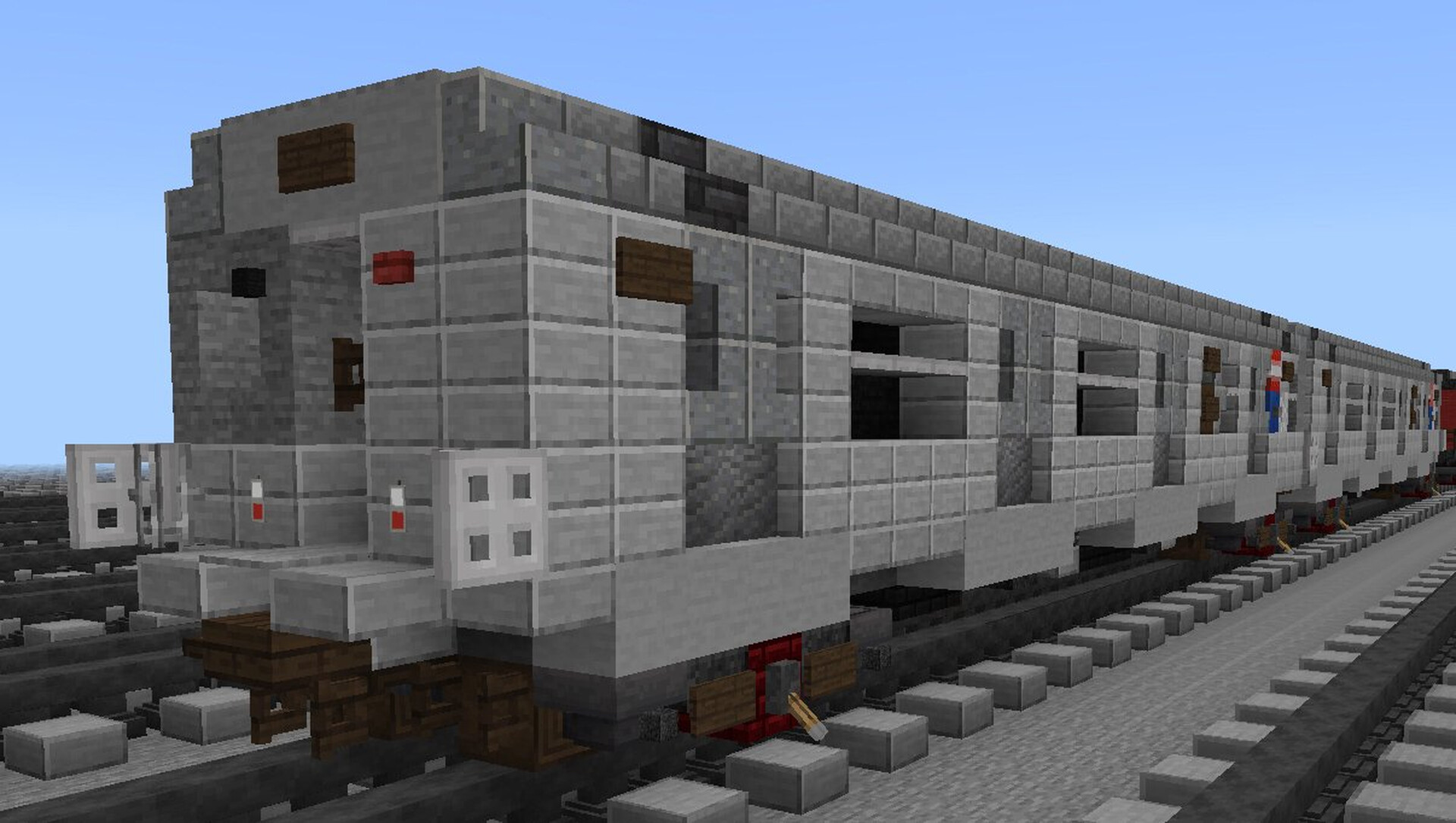 [1⅔:1] NYC MTA R32 subway train (RETIREMENT SPECIAL) Minecraft Map