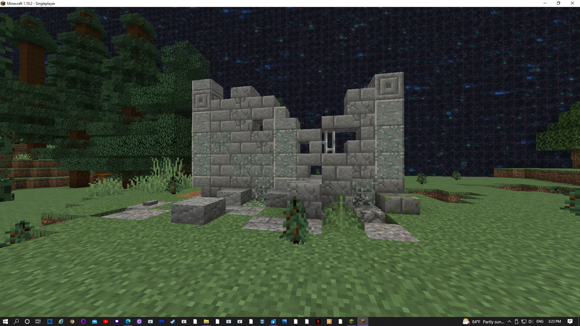 Small Rubble Wall Segment Minecraft Map