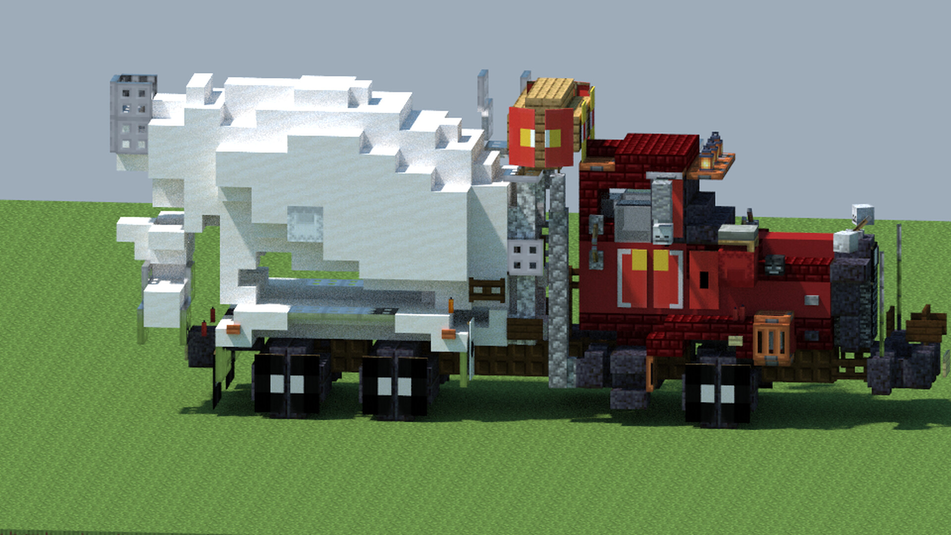 Mack RM, Cement mixer [With Download] Minecraft Map