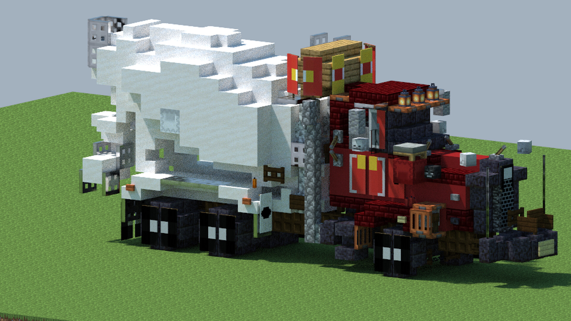 Mack RM, Cement mixer [With Download] Minecraft Map