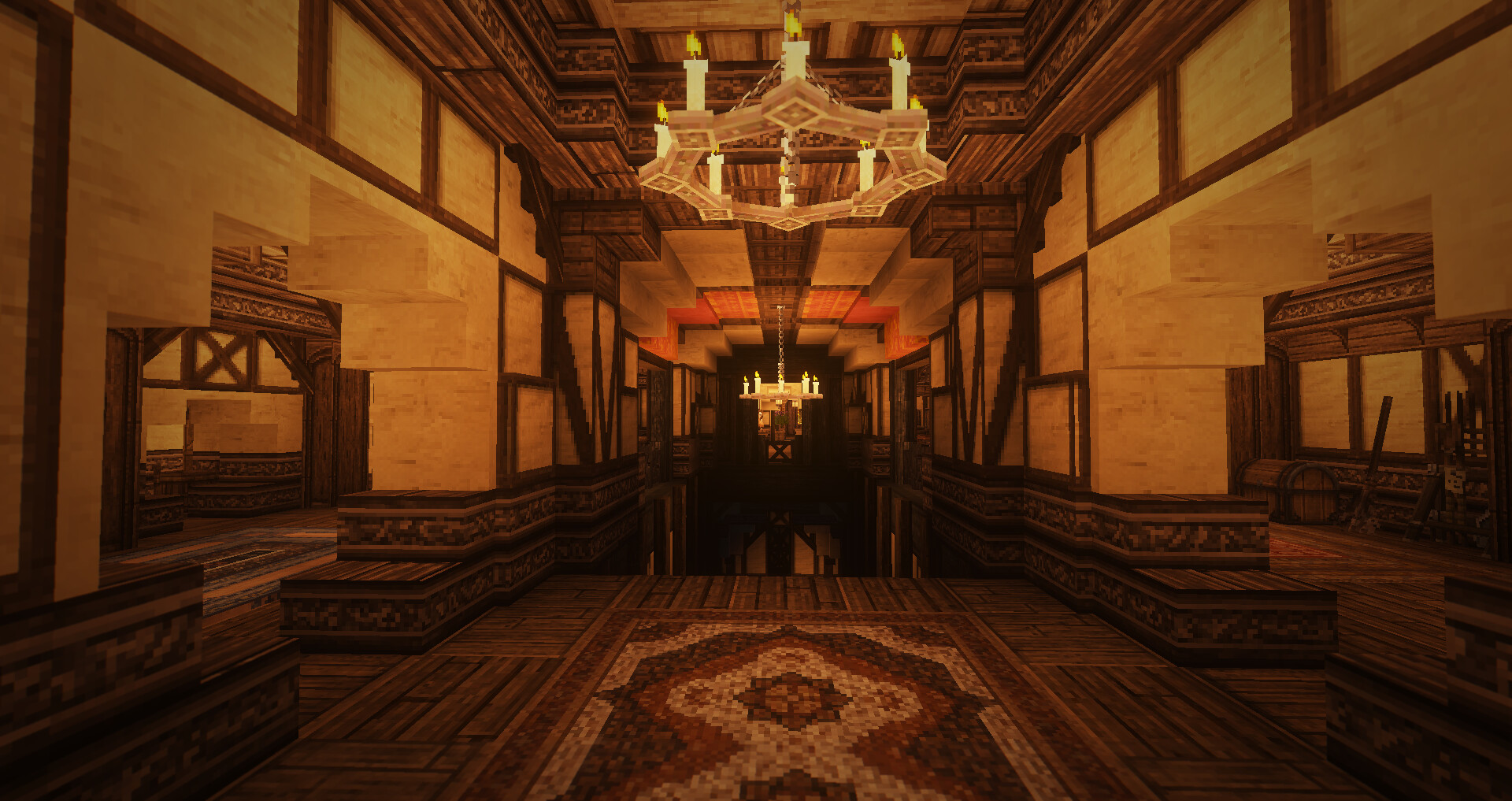 Shire Brandy Hall Minecraft Map