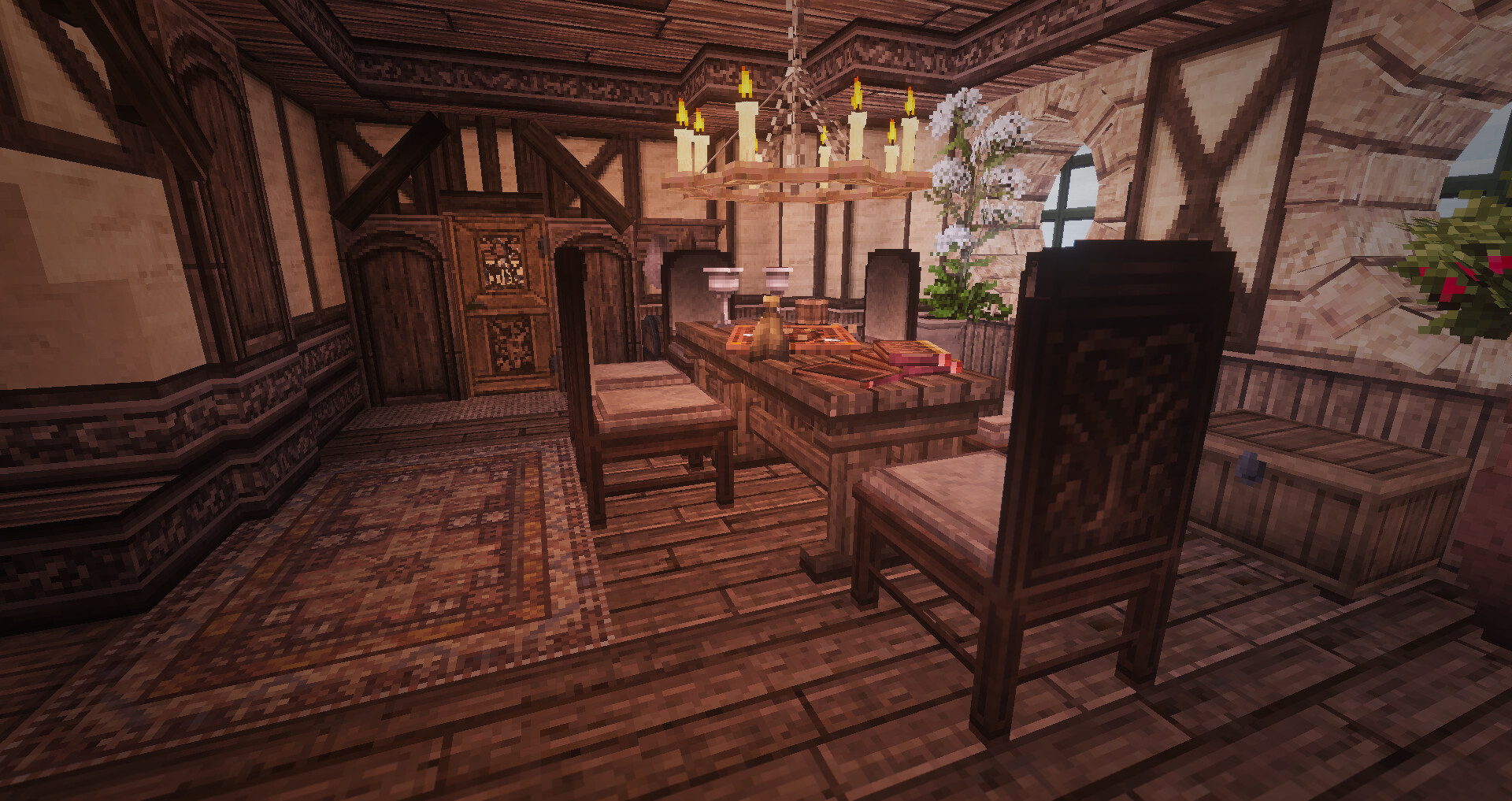 Shire Brandy Hall Minecraft Map