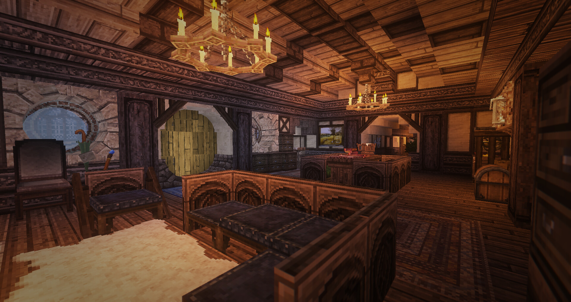 Shire Brandy Hall Minecraft Map