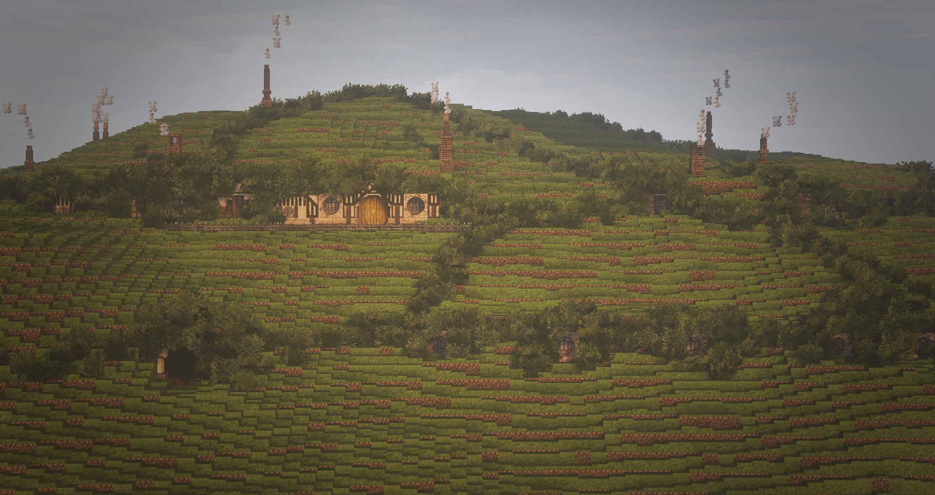 Shire Brandy Hall Minecraft Map